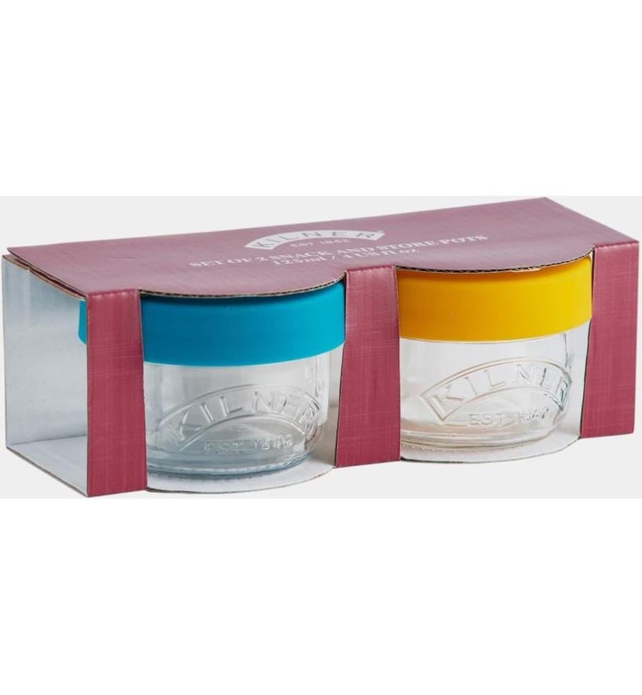 Kilner - Bocaux à conserves Snack and Store 125 ml, 2 Pièce/s