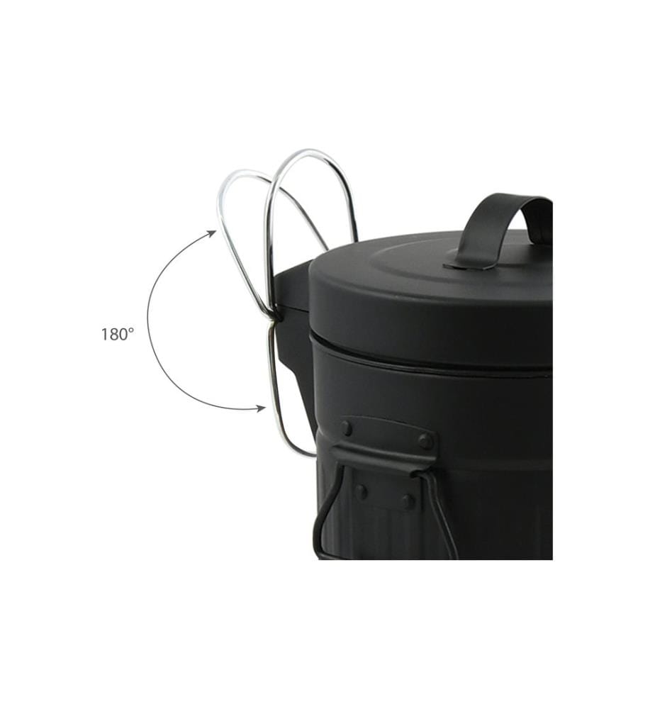 MSV - Kosmetikeimer Habana 3 l, Schwarz