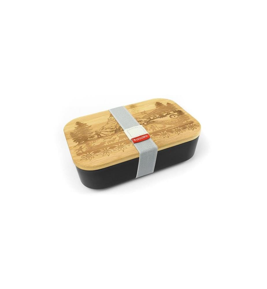 TRENDFORM - Boîte casse-croûte Tradition suisse Noir