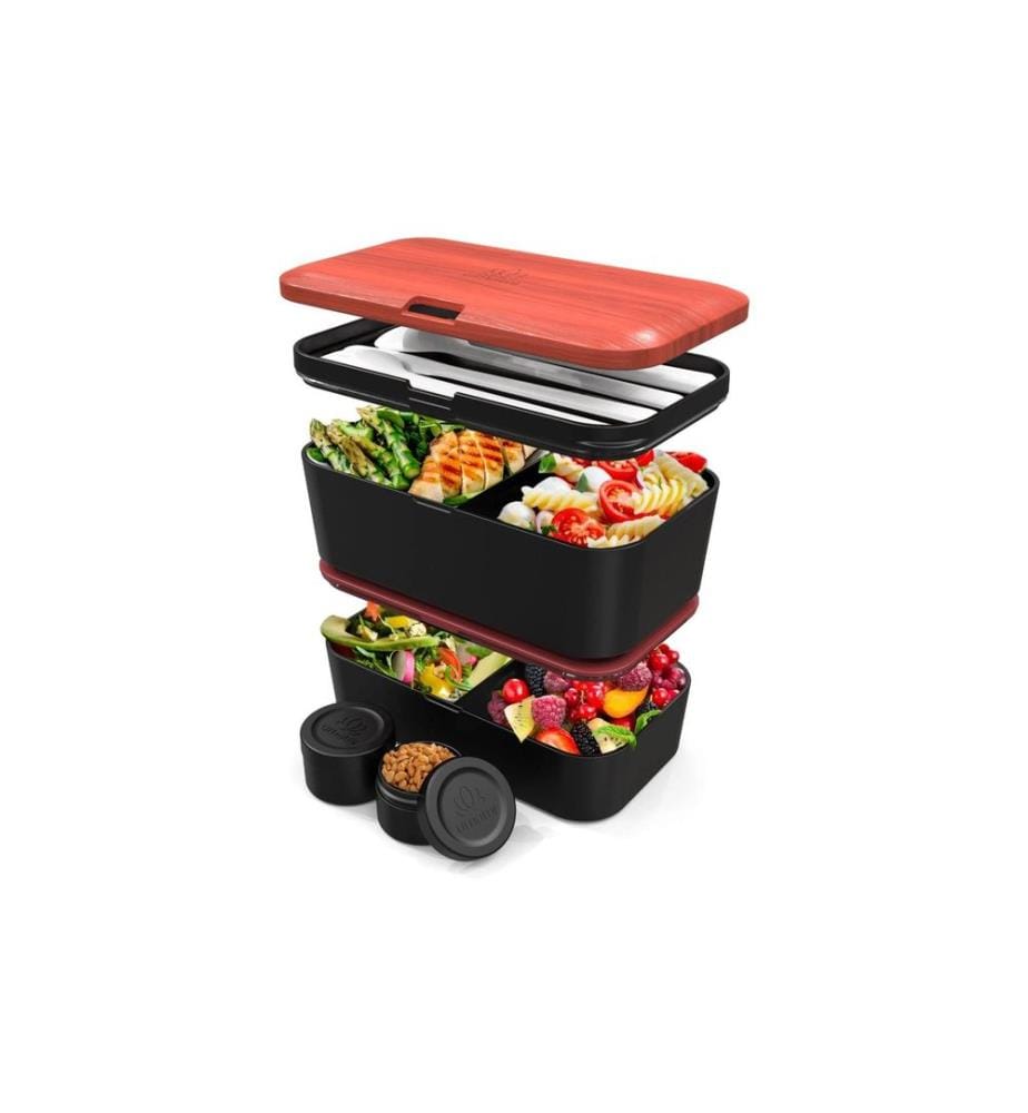 Umami - Lunchbox Nestable L Rosewood Black
