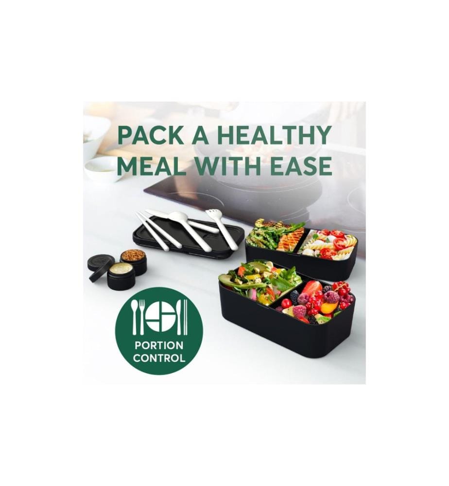 Umami - Lunchbox Nestable L Rosewood Black