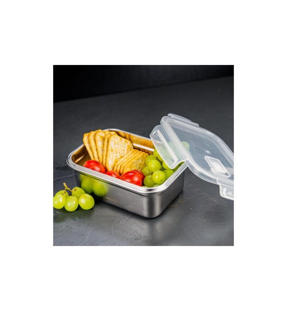 Lurch - Boîte casse-croûte Safety 1500 ml, Argenté