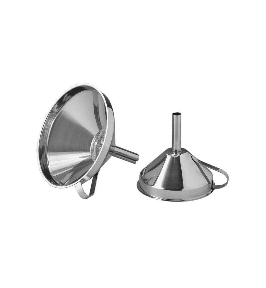 Kilner - Trichter mit Sieb, 10 cm Silber