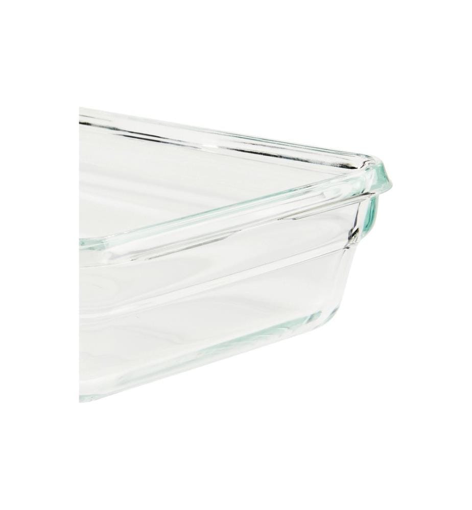 EMSA - Récipients à provisions Clip & Close Eco En 3 parties, Transparent/Rouge