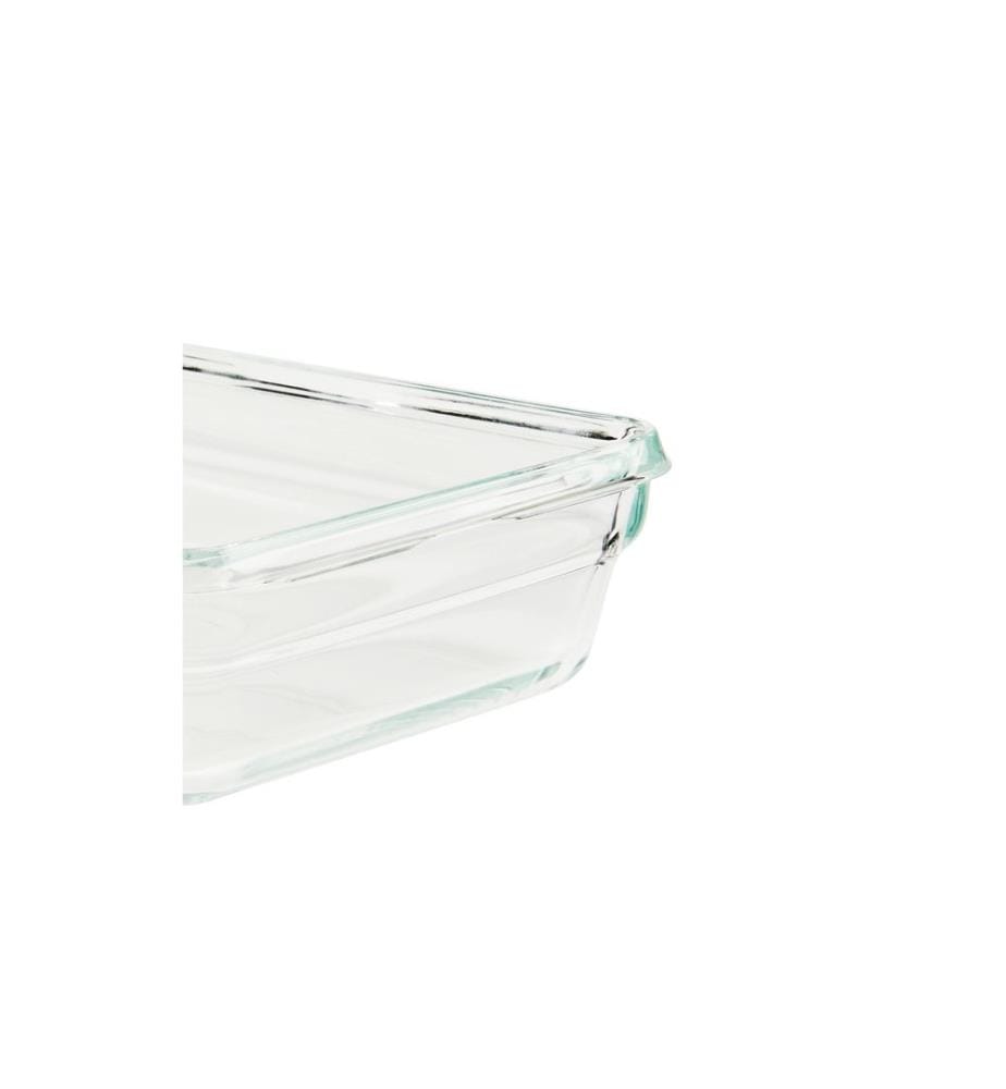 EMSA - Récipients à provisions Clip & Close Eco En 3 parties, Transparent/Rouge