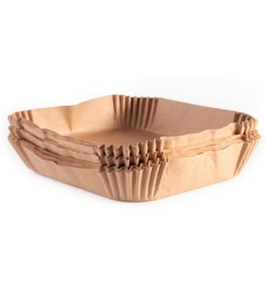 GOURMETMAXX - Backpapier 100 Stück, 16 x 16 x 4.5 cm