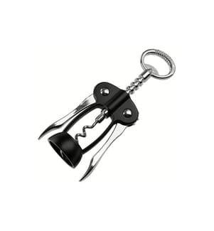 Fackelmann - Tire-bouchon à levier Specter Noir/Argenté