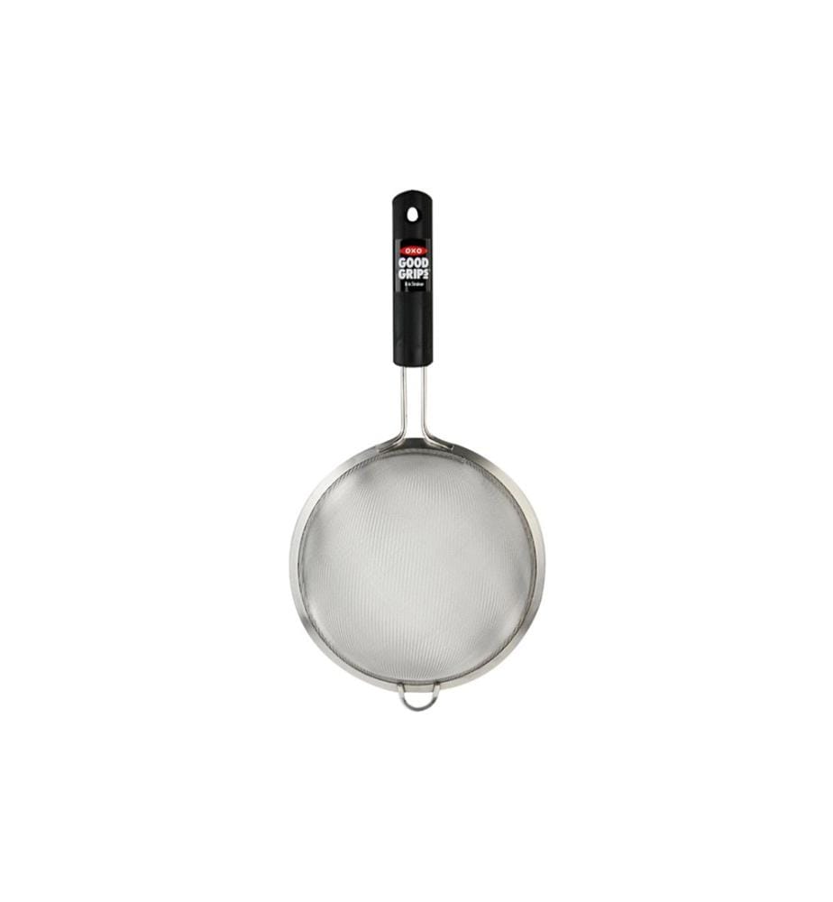 Oxo Good Grips - Passoire 20 cm, Noir/Argenté