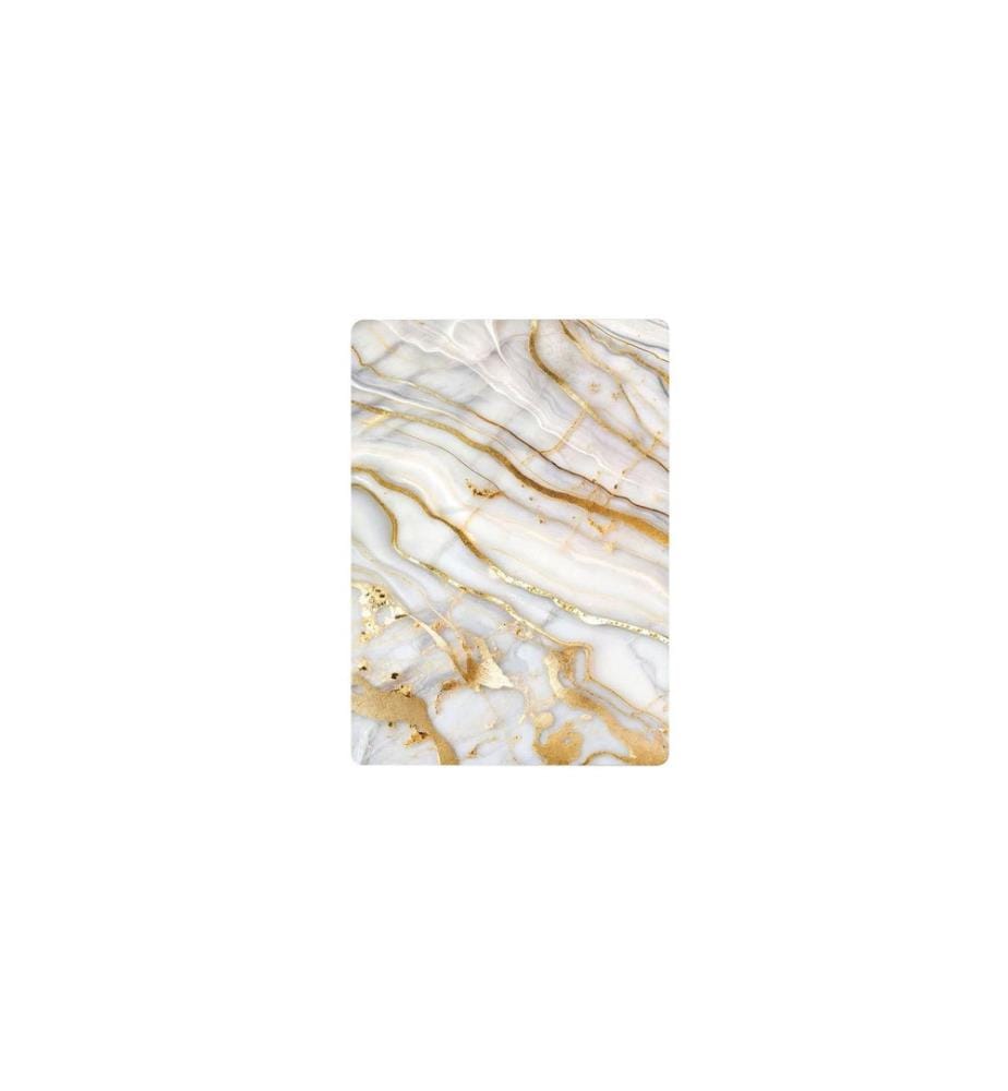 Hermia - Planche à découper Marble or/gris