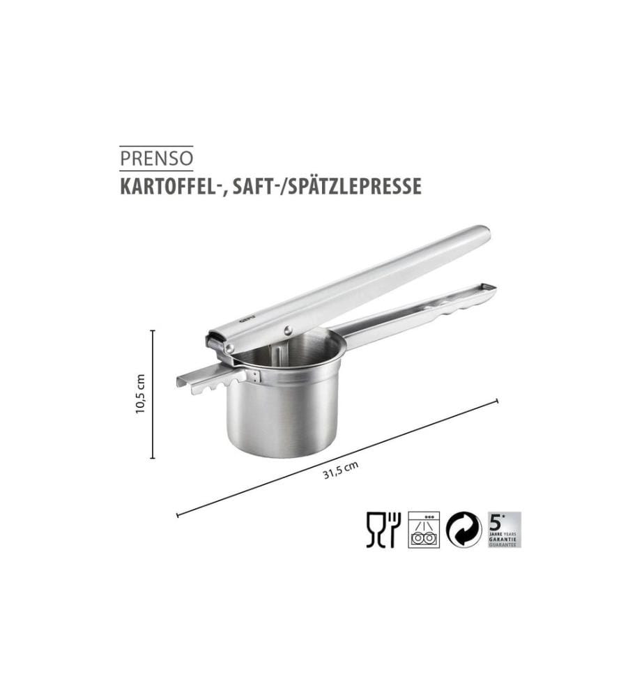 GEFU - Presse-purée Prenso Argenté