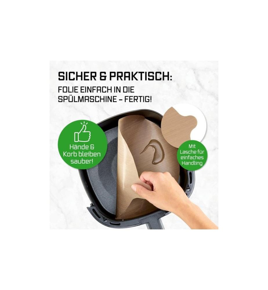 EASYMAXX - Dauerbackfolie rund 2 Stück