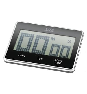 Silit - Minuteur de cuisine Attimo Noir