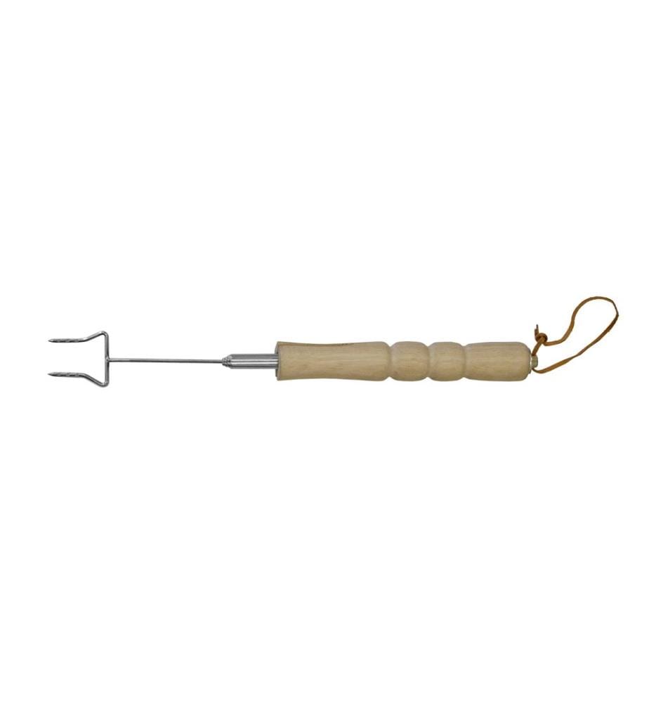 Heidi Cheese Line - Fourchette à barbecue extensible Argenté