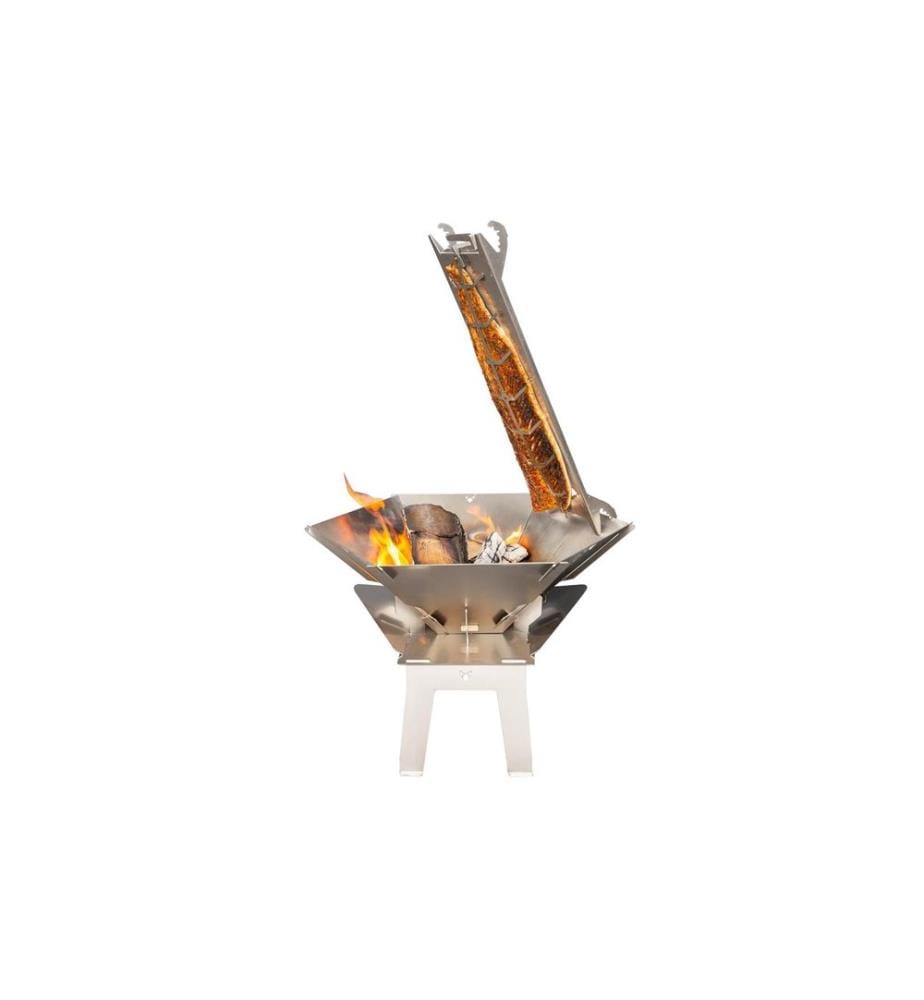 FENNEK GRILL - Flammlachshalter, Edelstahl