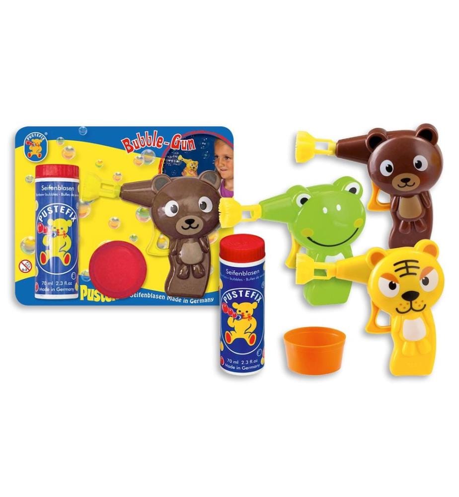Pustefix - Bubble-Gun Animaux assortis