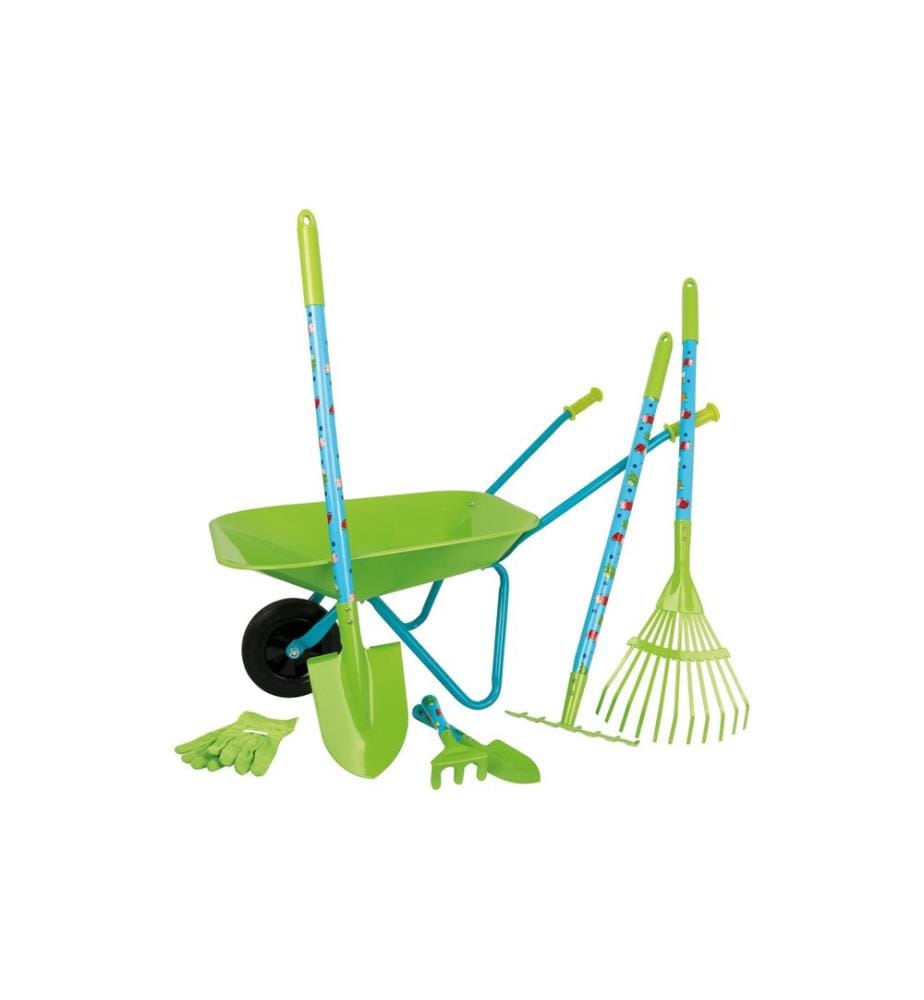 small foot - Grosses Gartenset mit Schubkarre