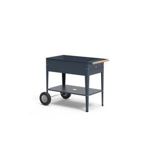 HERSTERA - Hochbeet Trolley Max 95 x 55 x 90 cm, Anthrazit