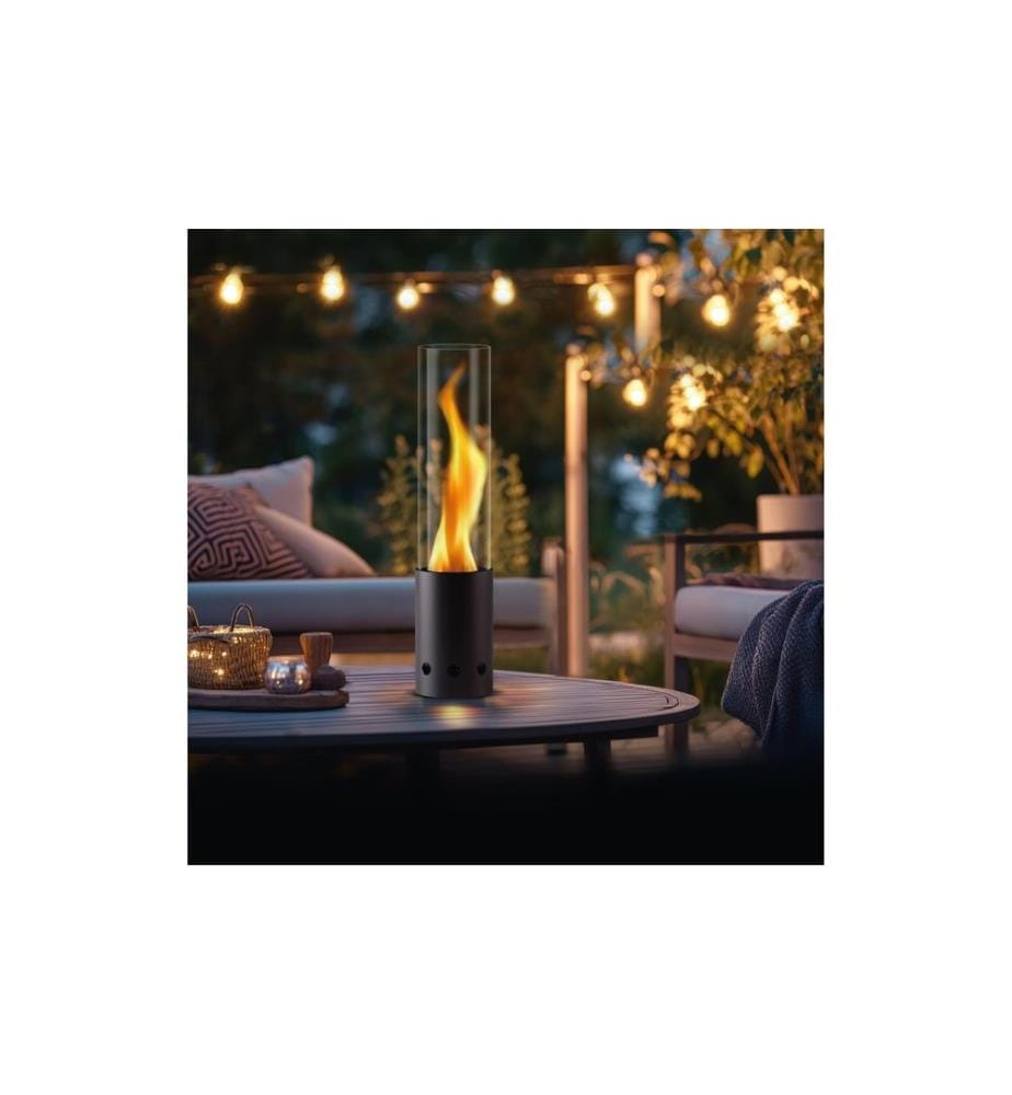 Gardenflare - Feu de table Noir