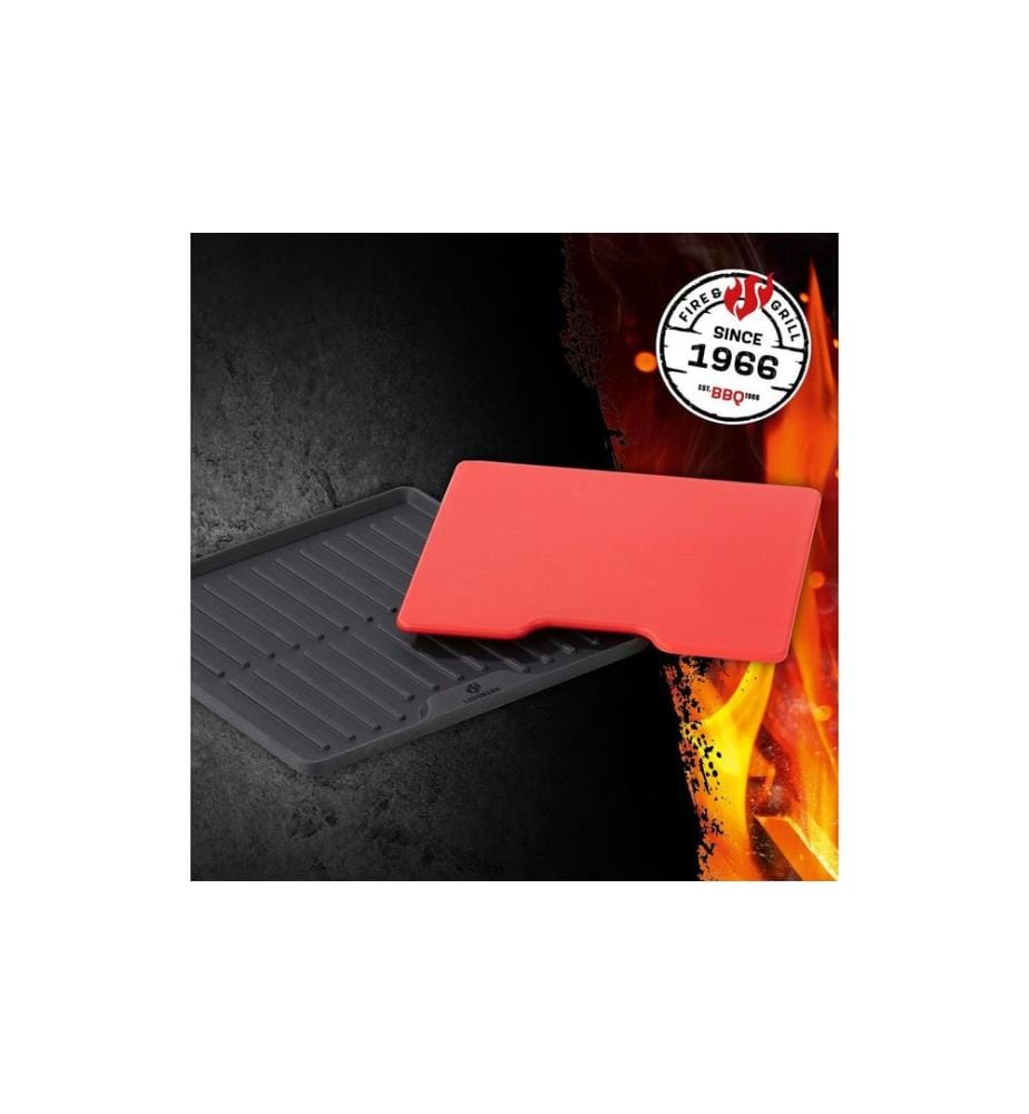 Landmann - Grillmatte mit Silikonmatte - 25 cm