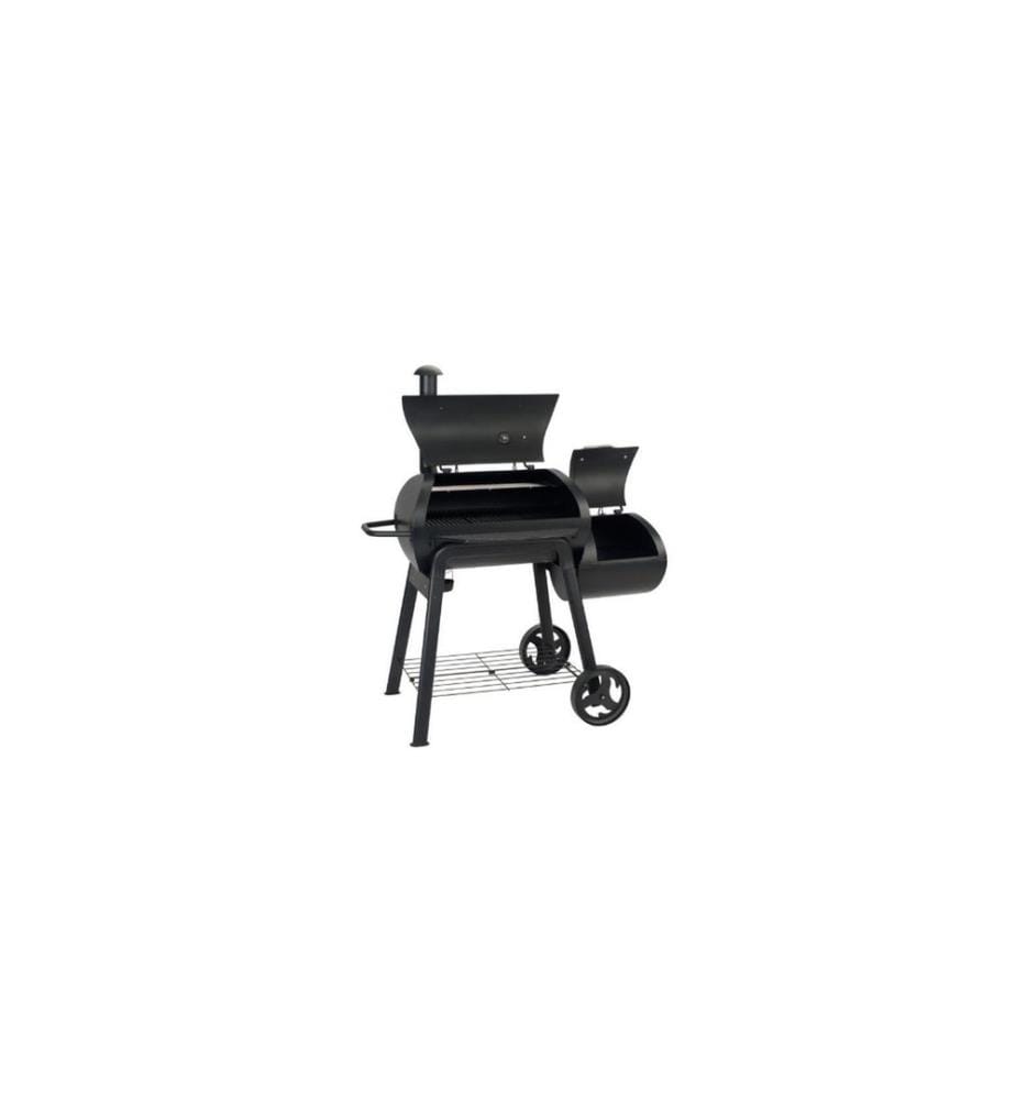 Landmann - Holzkohlegrill Smoker Vinson 200 - Schwarz