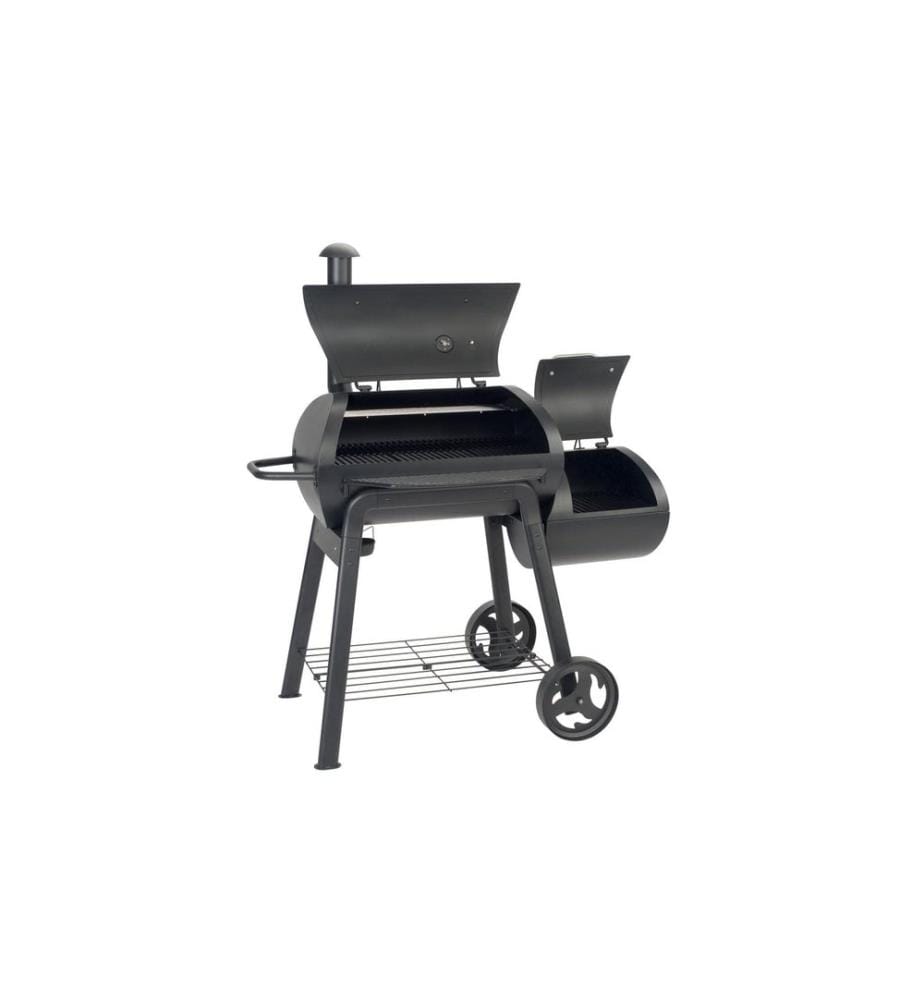 Landmann - Holzkohlegrill Smoker Vinson 200 - Schwarz