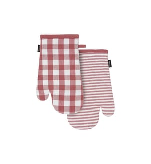 Ladelle - Gant de four Eco Vichy Rouge/Blanc