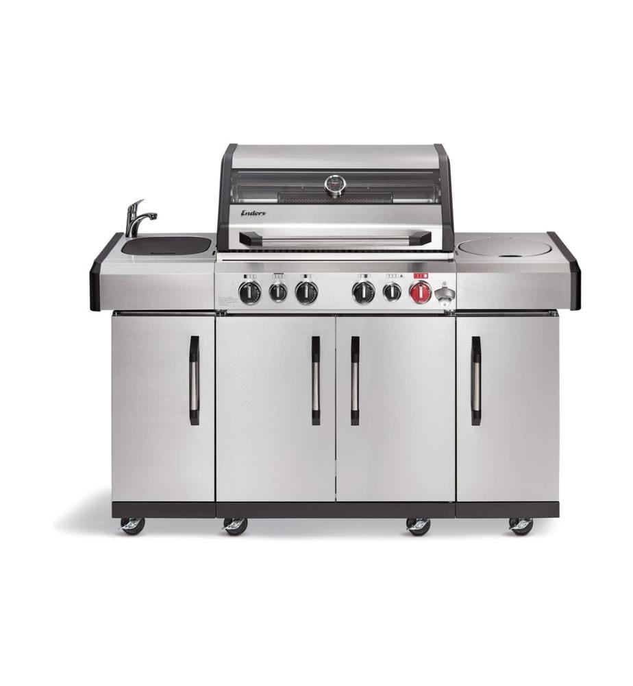 ENDERS - Barbecue au gaz Kansas II Pro 4 SIK Turbo