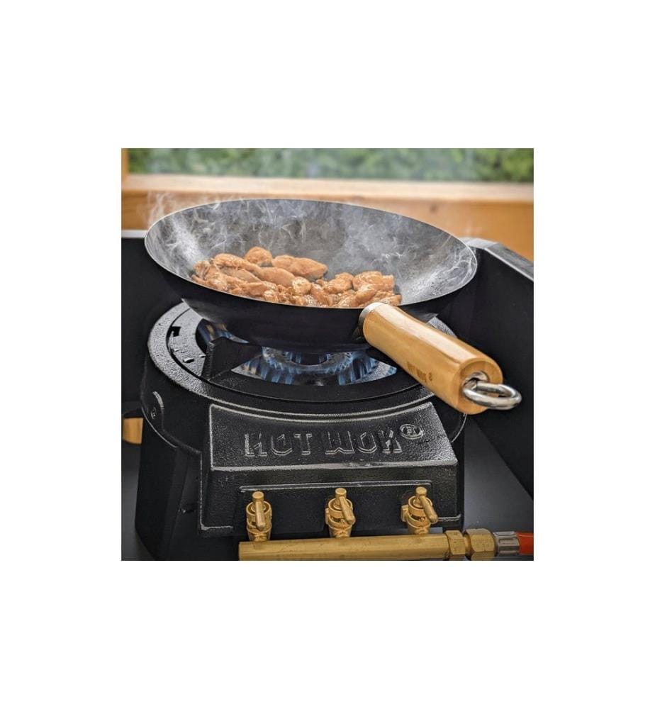 Hot Wok - Pro 12 kW + regulator & wok Kit wok haute performance