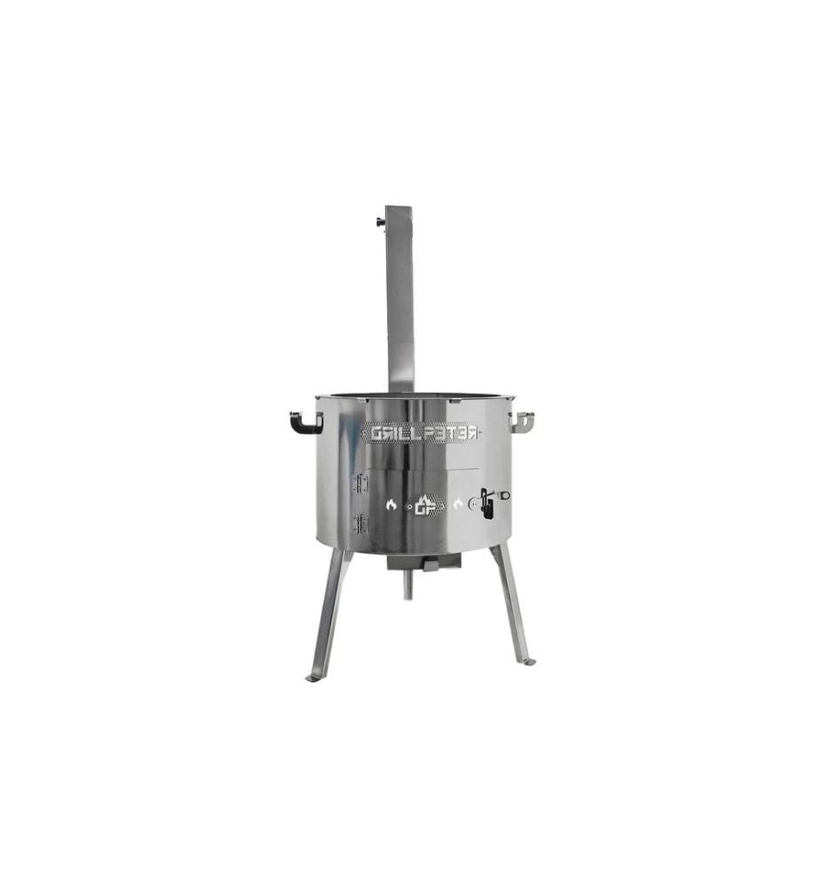GRILLPETER - Poêle à feu Timur 45 cm,12-22 L