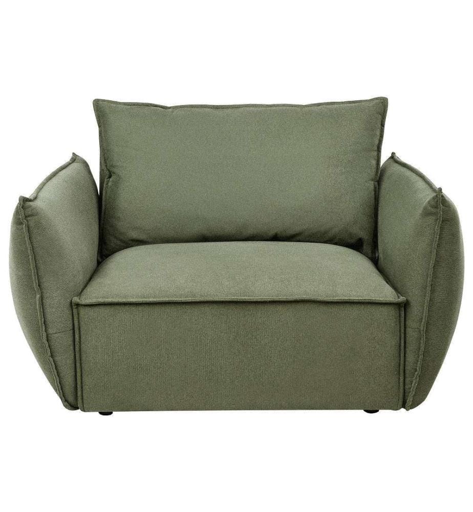 Fauteuil KUNES Tissu Vert