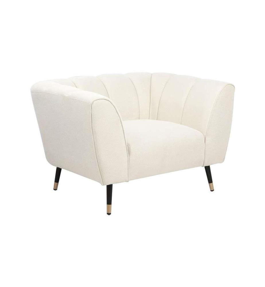 Fauteuil ORSTA Tissu Beige clair