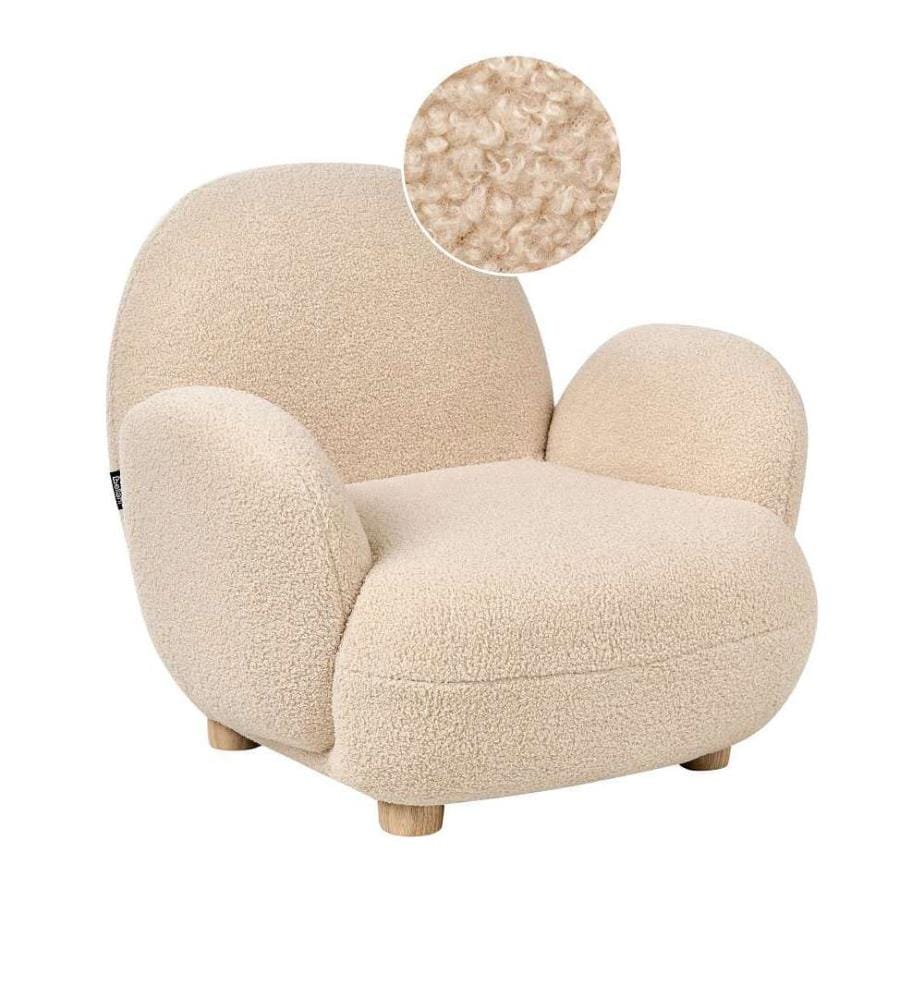 Poltrona per Bambini HEM Bouclé Beige
