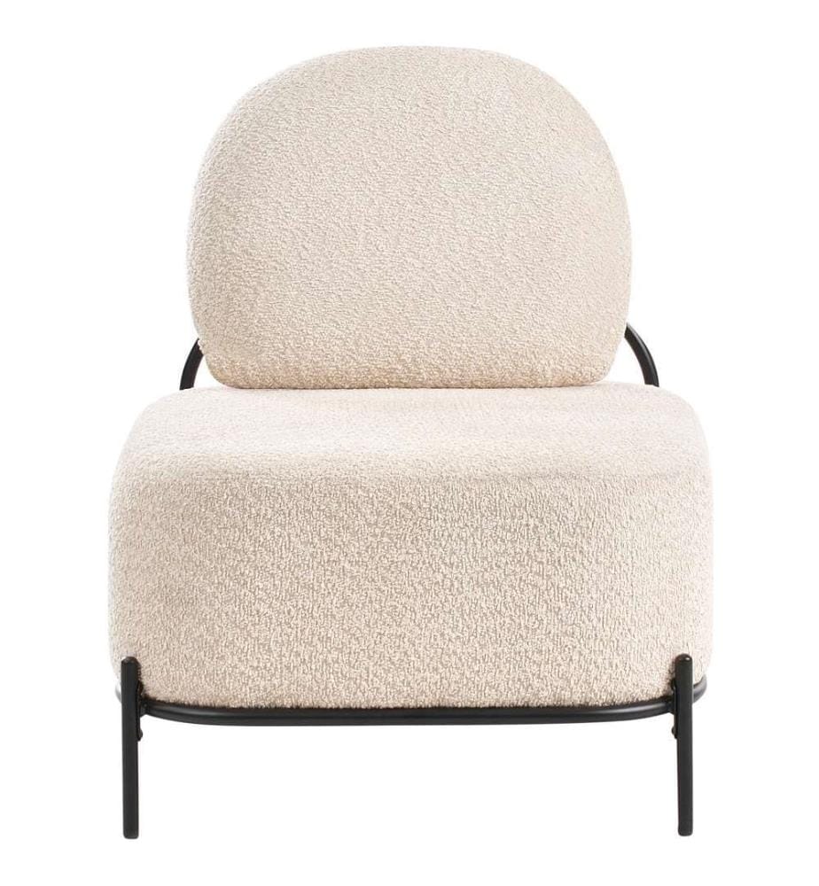 Fauteuil LUNDE Tissu Beige