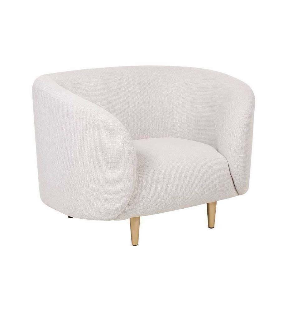 Sessel LOEN Stoff Hellbeige