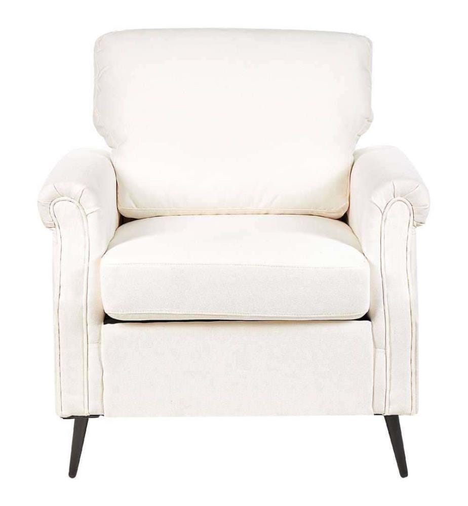 Sessel VIETAS Stoff Weiss