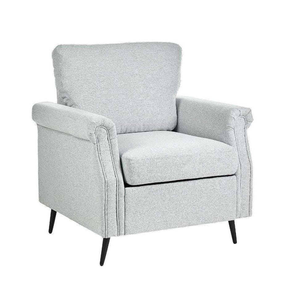 Sessel VIETAS Stoff Hellgrau