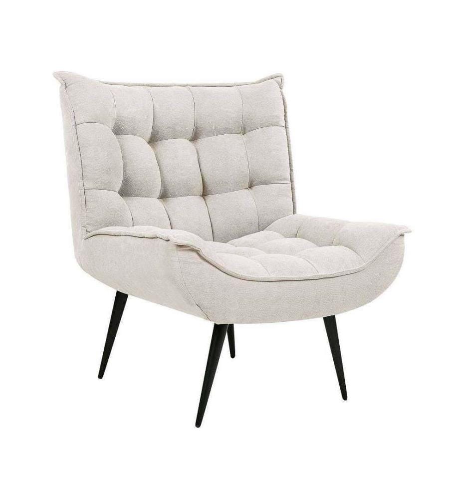 Sessel ALVESTA Stoff Hellbeige