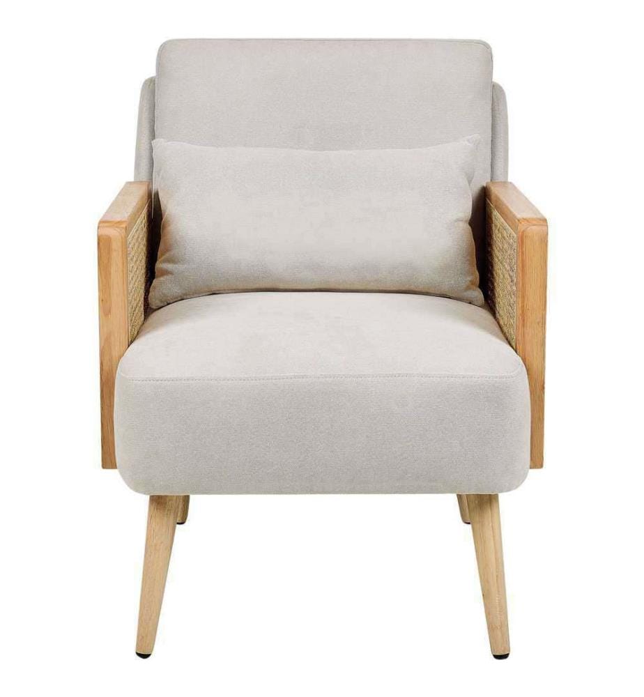 Fauteuil ORUM Tissu Beige clair