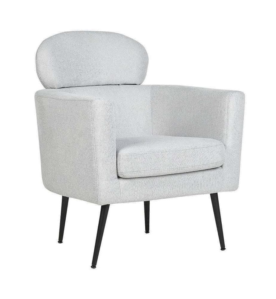 Sessel SOBY Stoff Hellgrau