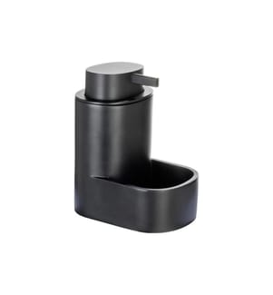 WENKO - Seifenspender Shila 400 ml, Schwarz