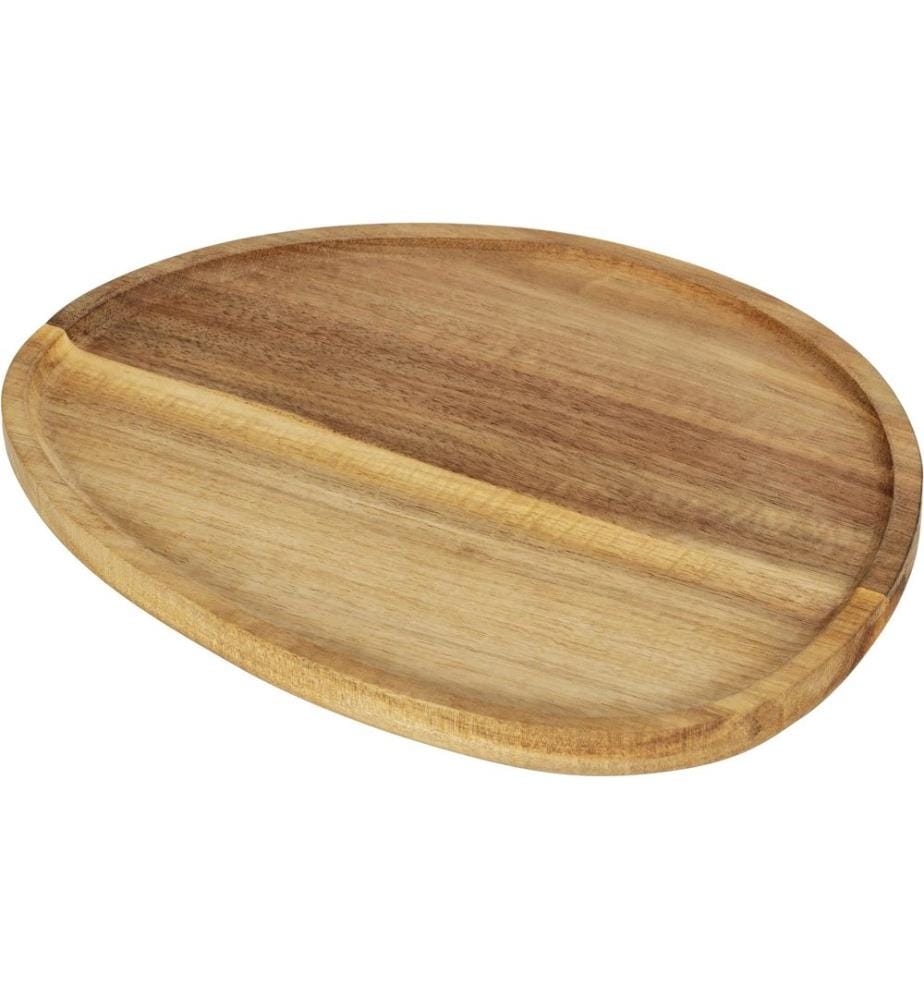 WENKO - Plateau de service Abeba 26 x 20,5 cm, Brun