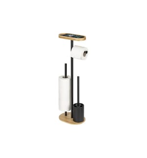 WENKO - Accessoires pour toilette Pomarolo Noir/Brun