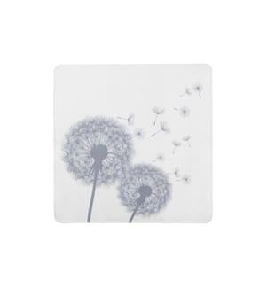 WENKO - Tapis de douche Astera 55 x 55 cm, Gris/Gris clair/Blanc