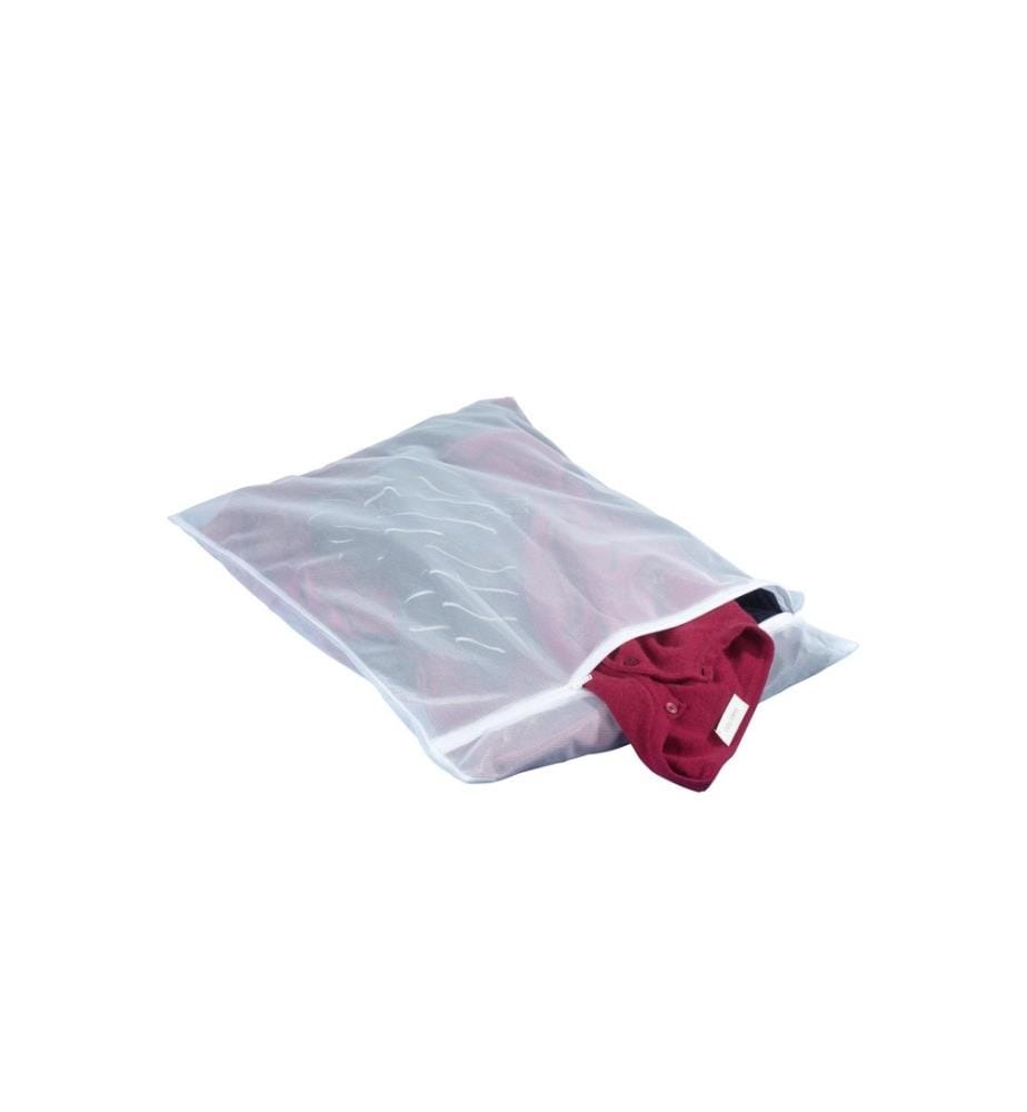 WENKO - Filet à linge 70 cm x 50 cm, blanc