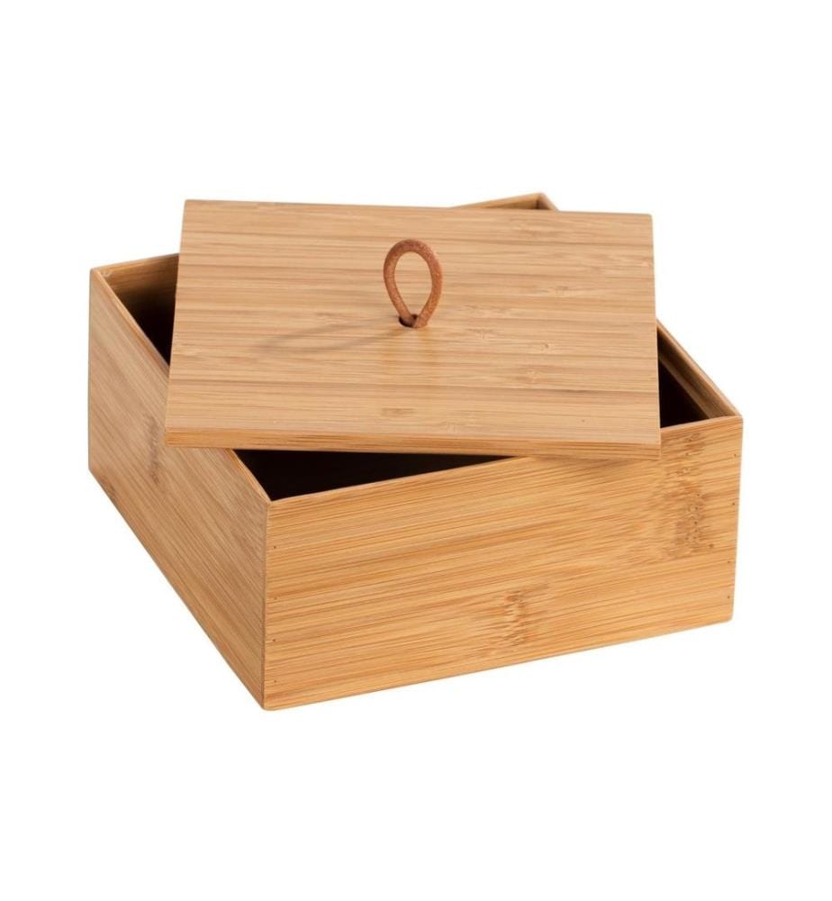 WENKO - Boîte de rangement Terra M Nature, avec couvercle