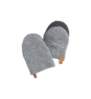 WENKO - Gant pour la cuisine Ada mini Gris, 2 pièces