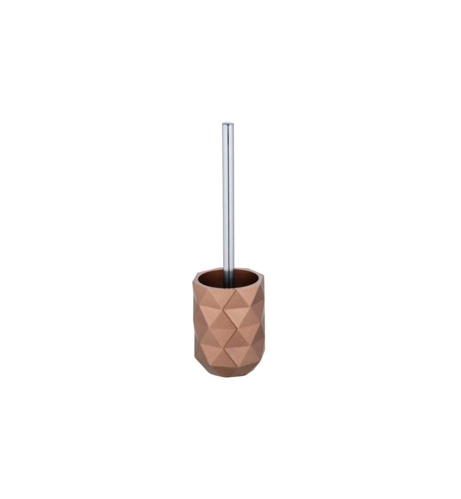 WENKO - Brosse à toilettes Lanciano Bronze