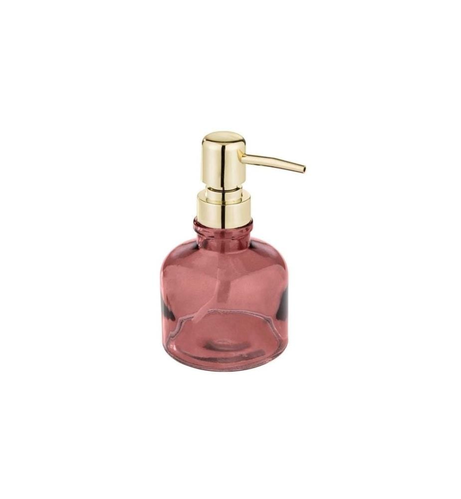 WENKO - Distributeur de savon Atessa 200 ml, rose sombre