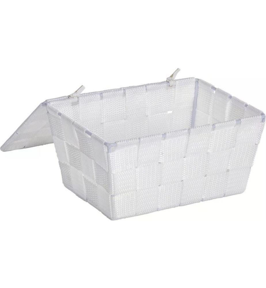 WENKO - Supports pour ustensiles de salle de bains Adria Blanc