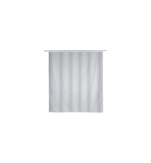 WENKO - Rideau de douche Arta 180 x 200 cm, Gris